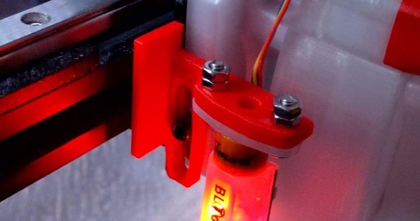 bl-touch ount mace-man 3D Models Printers - Upgrades ender3 voronafterburner thingiverse 3d print model - Mito3D