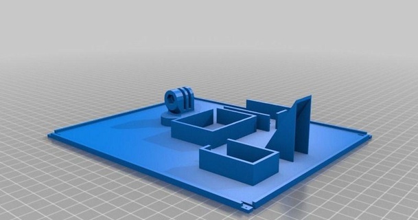 hobbyking cmpro j3 kavalcı yavru fpv montaj tabak dannycarter85 3D modeller hobi yapımcılar fikirler şeytani 3d print model - Mito3D