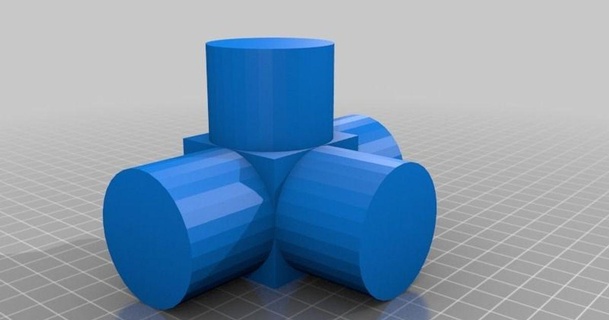 40mm pvc pipe fpv tower connector joint peg style dannycarter85 3D Models Hobby & Makers Other Ideas thingiverse 3d print model - Mito3D