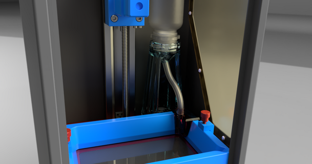 anycubic fóton auto dispense mod Kulf 3D modelos impressoras Atualizações anycubicphoton dispensação recarga automática dispensar 3d print model - Mito3D