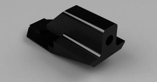 ai3m xt 1 Centro cama nivelamento adaptador Kulf 3D modelos impressoras Atualizações 3drapid anycubici3mega xt1 3d print model - Mito3D