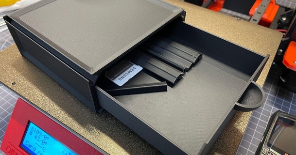 modular organizer drawers v2 3D Models Printers Accessories drawer storage 3d print model - Mito3D