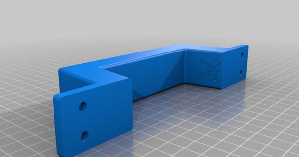 hjv porta maniglia dritto hj visioni 3D Modelli domestico Casa attrezzature thingiverse 3d print model - Mito3D