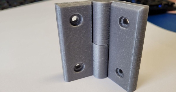3d scharnier 60x60x7mm andy 3D Models Printers Accessories hinge 3d print model - Mito3D