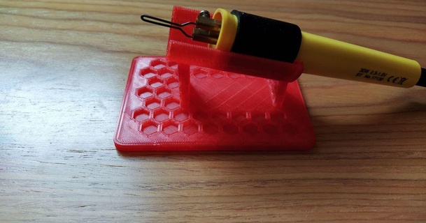 supporto versare pyrograveur kiki print 3D Modelli passatempo creatori utensili pirografia 3d print model - Mito3D