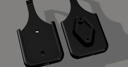 iphone moto support Télécharger libre stl modèle imprimablescom 3d modèles gadgets portable dispositifs 3d print model - Mito3D