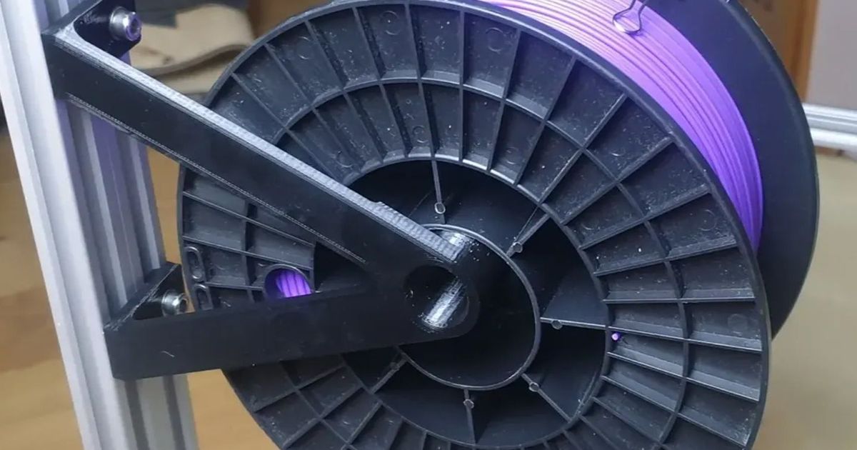 biriktirmek askı dr Shats 3D modeller yazıcılar Aksesuarlar ebot filament makara tutucusu biriktirici şeytani 3D print model - Mito3D