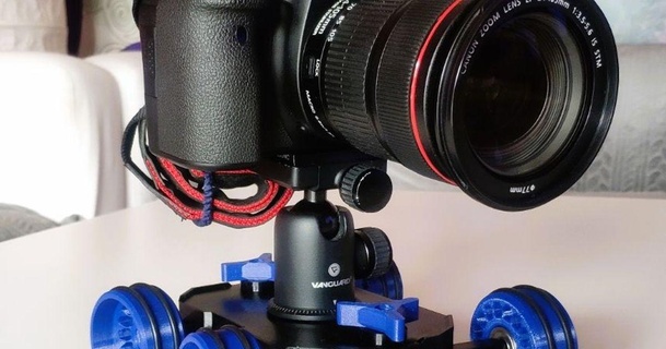 3d stampato telecamera dolly erik004 3D Modelli gadget foto video dslr mobile 3d print model - Mito3D