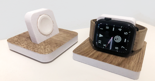 maçã doca plasticbarista 3D modelos aparelhos applewatch Applewatchdock applewatchstand cobrando 3d print model - Mito3D