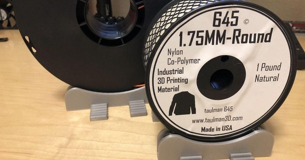 tush ++ taulman 13cm carretel titusou 3D modelos impressoras acessórios 608bearing filamento poça filamentos porta suporte 3d print model - Mito3D