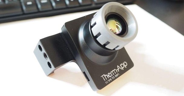 therm app lente protetor titusou 3D modelos aparelhos foto vídeo cobertura Câmera térmica thingiverse 3d print model - Mito3D