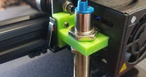 anycubic mega zero 12mm sonda montare ski3d 3D Modelli passatempo creatori idee anycubicmegazero 3d print model - Mito3D
