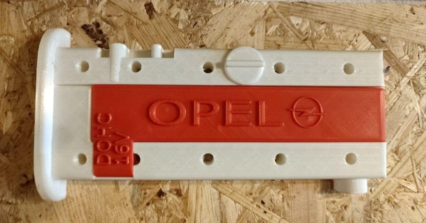 opel testata Deko bacchetta giunzione 3D Modelli arte design Wall mounted 3d print model - Mito3D