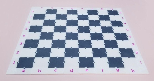 interlocking chess board cantareus 3D Models Toys & Games Board checkers chessboard 3d print model - Mito3D