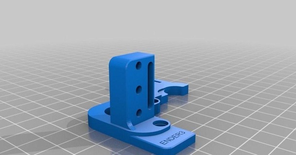 suporte bltouch 4mm rafxxx 3D modelos passatempo fabricantes Ideias thingiverse 3d print model - Mito3D