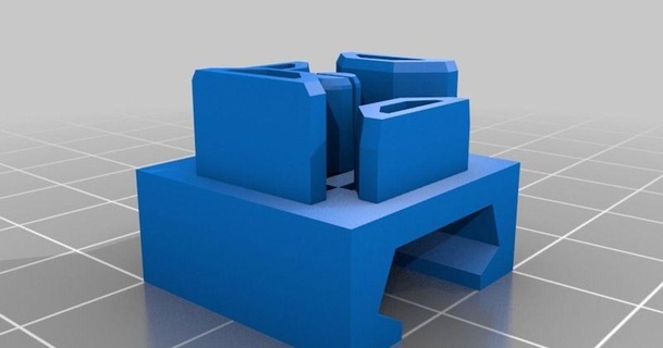 grampo filamento guia curto rafxxx 3D modelos passatempo fabricantes Ideias thingiverse 3d print model - Mito3D