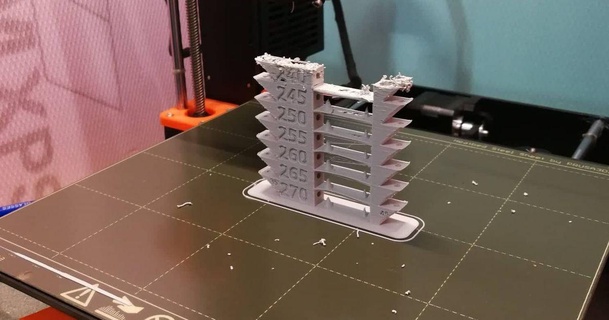 torre temperatura pc abs filamento pm bazares 3D modelos impresoras prueba 230 270 3d print model - Mito3D