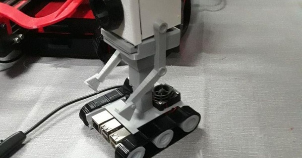 pi burro bot brokenwrd 3D Modelli passatempo creatori elettronica thingiverse 3d print model - Mito3D