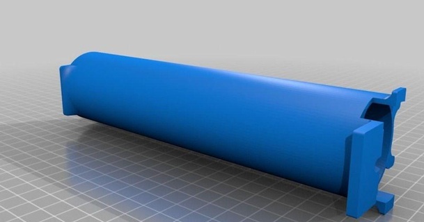 ultimaker s5 longo carretel suporte exoner4ted 3D modelos impressoras Atualizações porta filamento bobinas ultimakers5 thingiverse 3d print model - Mito3D