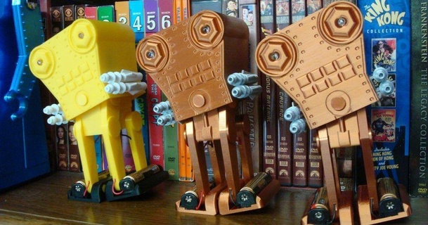 rocking walker robot type 2 balance robothut 3D Models Toys & Games Other thingiverse 3d print model - Mito3D
