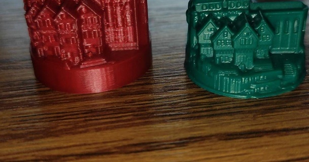 ville colons catane maire 3D modèles jouets Jeux planche catan 3d print model - Mito3D