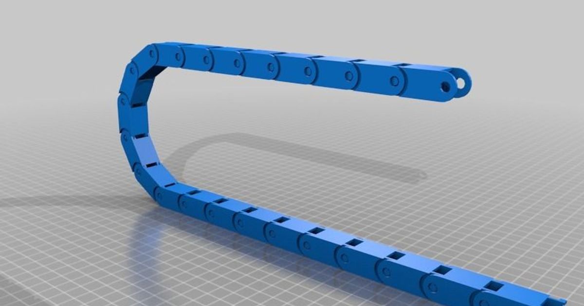 angepasst Kabel Kette Tauchmeisterrechnung 3D Modelle Drucker Upgrades thingiverse 3D print model - Mito3D