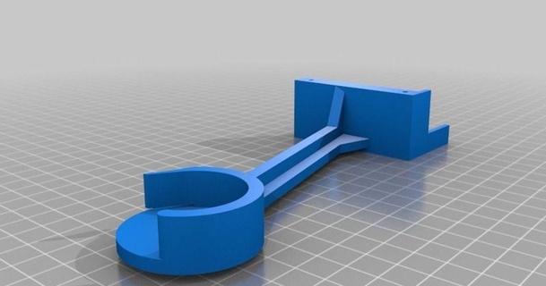personalizzato solidoodle alternativa scatto bobina titolare supporto conto maestro immersione 3D Modelli stampanti Accessori thingiverse 3d print model - Mito3D