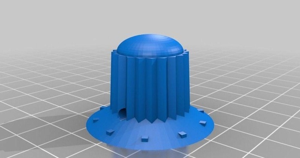 personalizado knob2 factura maestro buceo 3D modelos casa equipo thingiverse 3d print model - Mito3D