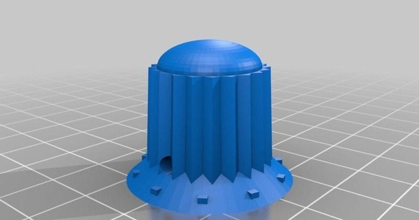 knob sma pot divemasterbill 3D Models Household Other House Equipment customized thingiverse 3d print model - Mito3D