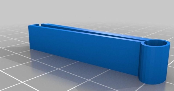 cable clip madman1027 3D Models Printers Accessories ribboncableclip thingiverse 3d print model - Mito3D