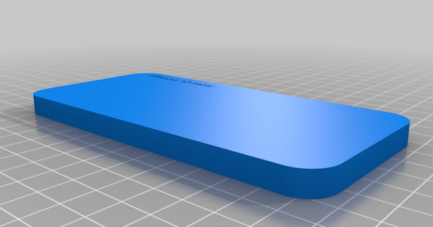 Apfel iPhone 13 leer verspottet Schmutzclodimus 3D Modelle Hobby Macher Ideen thingiverse 3d print model - Mito3D