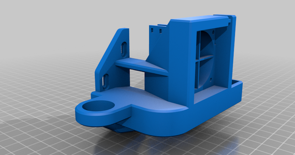 satsana 5015 ender 3 Phaetus bms ezabl montare clodimus 3D Modelli stampanti aggiornamenti thingiverse 3d print model - Mito3D