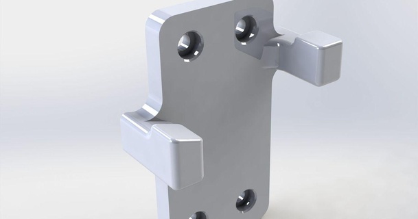 calipers holder flo heman 3D Models Hobby & Makers Organizers wallmount 3d print model - Mito3D