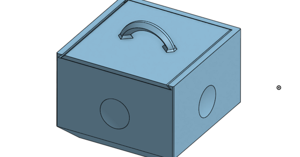 scatola freddo stampabili 3D Modelli passatempo creatori organizzatori Conservazione 3d print model - Mito3D