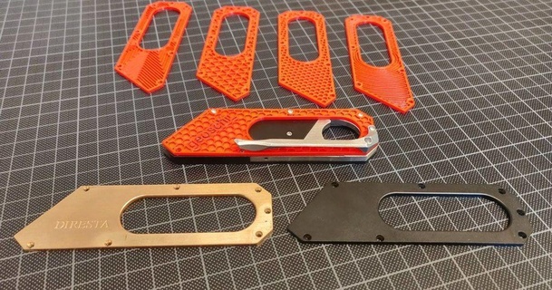 makerknife 3d stampato superiore piatto geoshi 3D Modelli passatempo creatori utensili giacow qualunque creatore coltello multiuso Youtube thingiverse 3d print model - Mito3D