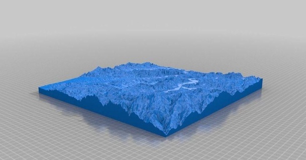 lago nacimiento san antonio topográfico mapa partes horno 3D modelos pasatiempo hacedores ideas Costa central lakenacimiento pasorrobles San Antonio 3d print model - Mito3D
