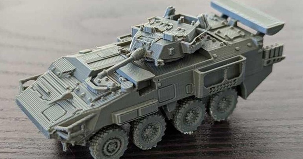 1 100 lav 6 Infanterie Sektion Träger bonzai000 3D Modelle Spielzeuge Spiele Fahrzeuge Armee Kundendienst Kanada gdls 3d print model - Mito3D