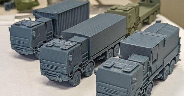 1 100 Mack msvs smp Flotte bonzai000 3D Modelle Spielzeuge Spiele Fahrzeuge Armee Kundendienst Kanada kanadisch Kerax 3d print model - Mito3D
