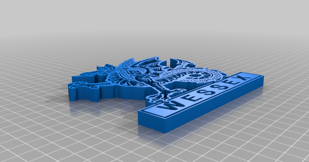 royal Wessex gorra bonzai000 3D modelos pasatiempo hacedores ideas militar thingiverse 3d print model - Mito3D