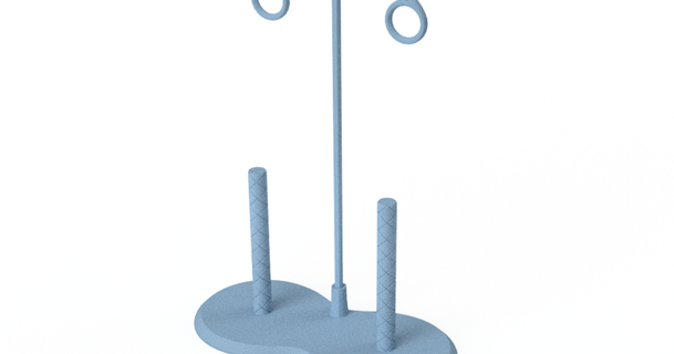 suporte bobine fil coudre waikikiprod 3D modelos passatempo fabricantes Ferramentas costura machineacoudre costurar sewingaid 3d print model - Mito3D