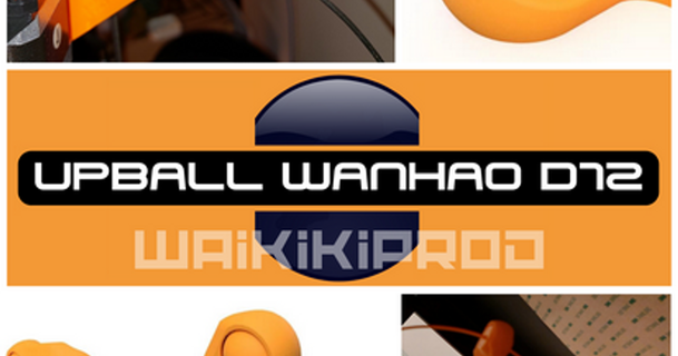 upball wanhao d12 guida fil aggiornamento waikikiprod 3D Modelli stampanti Accessori palla duplicatore attrezzatura filamento 3d print model - Mito3D