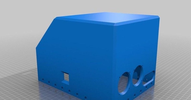 mks gen + atx psu modulare Astuccio guaina 2x40mm remixare pipsel 3D Modelli stampanti aggiornamenti thingiverse 3d print model - Mito3D