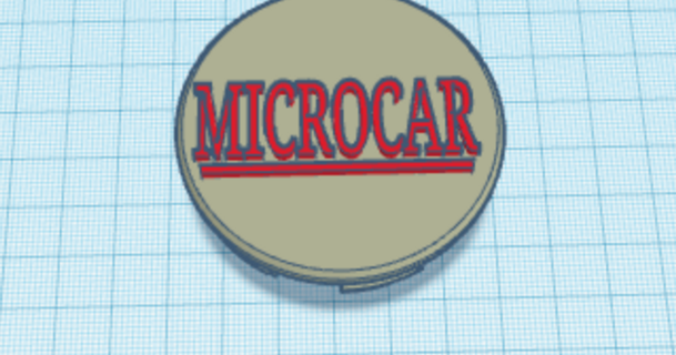 microcar wheel cap michael kova k 3D Models Hobby & Makers Automotive krytka 3d print model - Mito3D