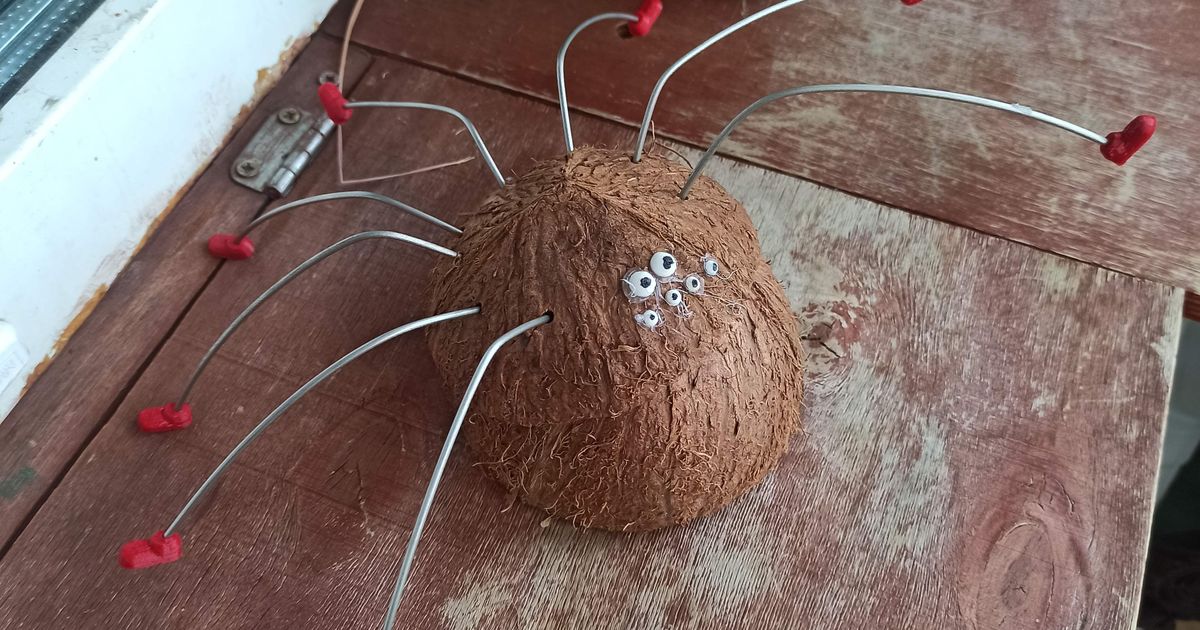 niedlich Spinne handgemacht Kinder Schuss 3D Modelle Hobby Macher Ideen 3D print model - Mito3D