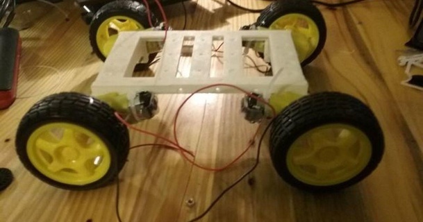 yellow hobby motor build platform brad 3D Models Hobby & Makers RC Robotics arduino raspberrypi 3d print model - Mito3D
