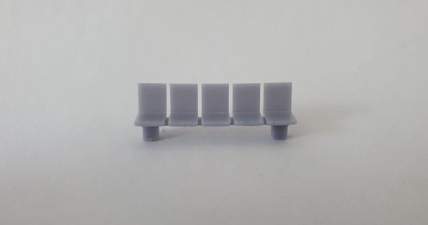 h0 1 87 assentos plataforma david 3D modelos passatempo fabricantes Ideias Áustria Banco cadeira h0scale escala ho 3d print model - Mito3D