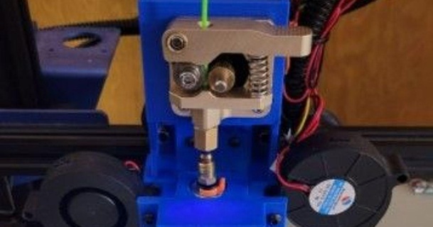 ez v4 Direkte Fahrt zyltech Ausrüstung d3dorsett 3D Modelle Drucker Upgrades Direktantrieb directdriveextruder Direktextruder Bäume blauer 3d print model - Mito3D