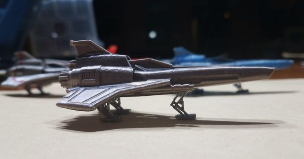 estrella batalla galática mkii víbora aterrizaje engranaje d3dorsett 3D modelos juguetes juegos vehiculos Battlestar Galactica thingiverse 3d print model - Mito3D