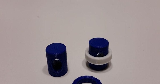 circular calibração inquietação bastão d3dorsett 3D modelos impressoras teste círculo ender3 fidget spinner 3d print model - Mito3D