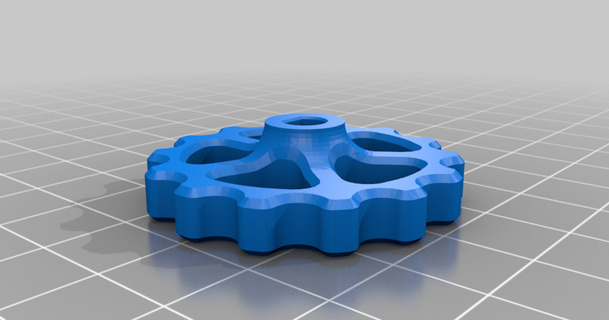 extruder knob - dimensions fixed calini 3D Models Printers Upgrades ender3 ender3pro extruderknob microswiss 3d print model - Mito3D